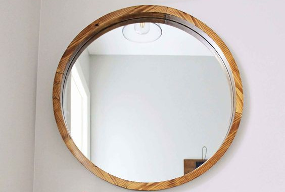 خرید قاب آینه چوبی مدرن + قیمت فروش استثنایی